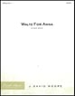 Waltz for Anna piano sheet music cover